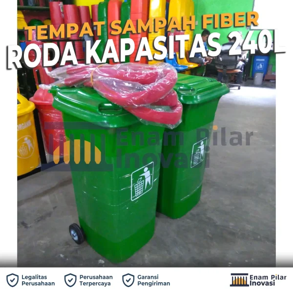 tempat sampah fiberglass roda, tempat sampah 240 liter, tong sampah roda fiberglass, tempat sampah besar outdoor, tempat sampah kapasitas besar, tempat sampah anti karat dengan roda, tempat sampah taman roda besar, harga tempat sampah fiberglass 240 liter, tempat sampah outdoor fiberglass, tempat sampah besar beroda, tempat sampah komersial roda, tong sampah fiberglass roda besar,